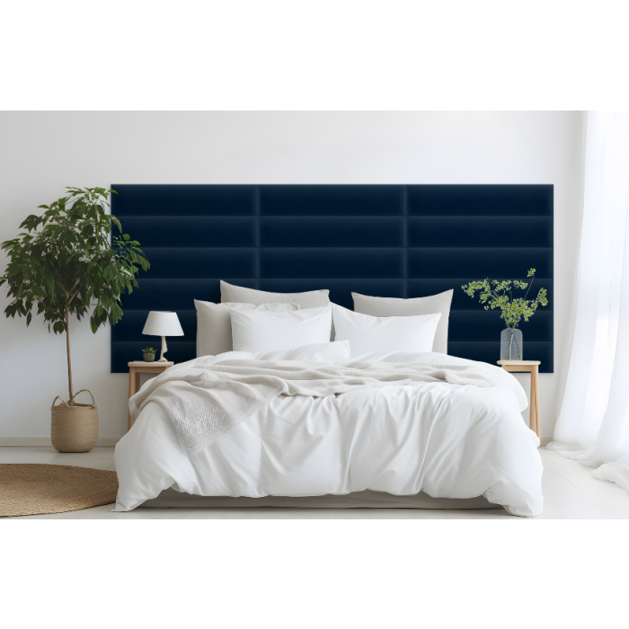 Polsterpaneel Magic Velvet Granatblau